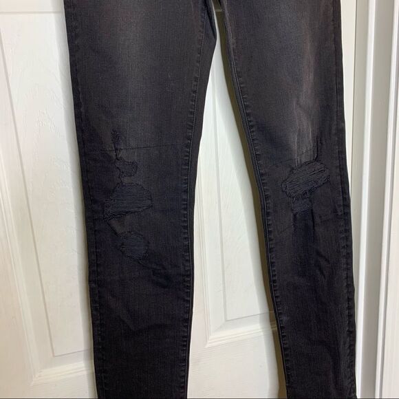 J Brand Photo Ready Mid Rise Rail Jeans Break up - Picture 4 of 16
